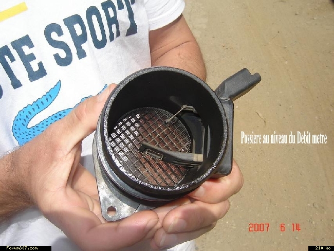 comment reparer un debimetre d'air