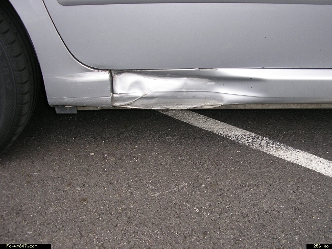 comment reparer un bas de caisse enfonce
